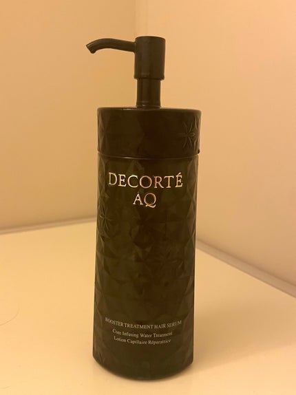 AQ ブースティング トリートメント ヘアセラム/DECORTÉ/洗い流すヘアトリートメントを使ったクチコミ(1枚目)