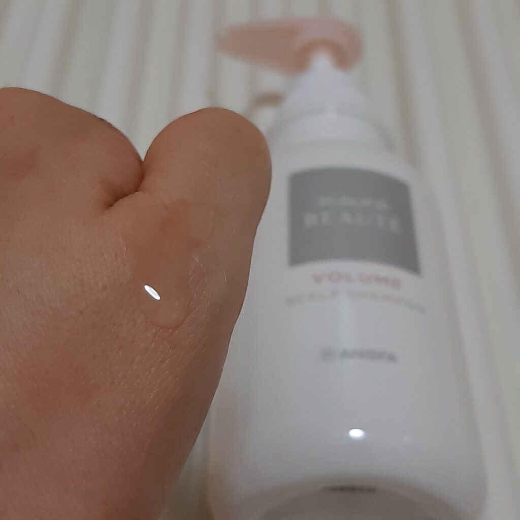 スカルプD ボーテ 薬用スカルプシャンプー （ボリューム）／薬用トリートメントパック （ボリューム） シャンプー350ml/アンファー(スカルプD)/市販シャンプーを使ったクチコミ（1枚目）