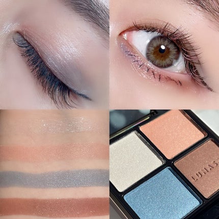 アイカラーレーション/LUNASOL/アイシャドウパレットを使ったクチコミ(9枚目)