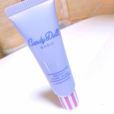 Candy Doll (キャンディドール)
ブライトピュアベース
〈ラベンダー〉

￥ 1,490  ：  30ｇ


前から気になっていたので買ってみました^^*



ラベンダーカラーが肌に馴染み、