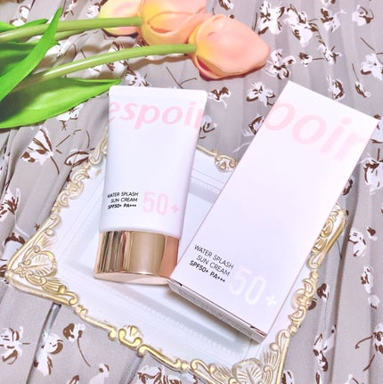 ウォータースプラッシュサンクリーム/espoir/日焼け止め・UVケアを使ったクチコミ(2枚目)