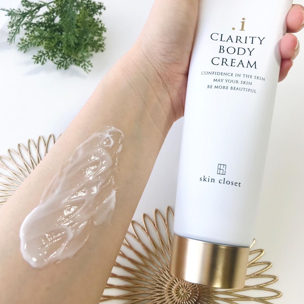 i CLARITY BODY CREAM/skin closet/ボディクリームを使ったクチコミ(5枚目)