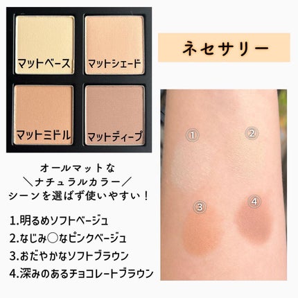 COLORFUL EYE PALETTE/NAMING./アイシャドウパレットを使ったクチコミ(7枚目)