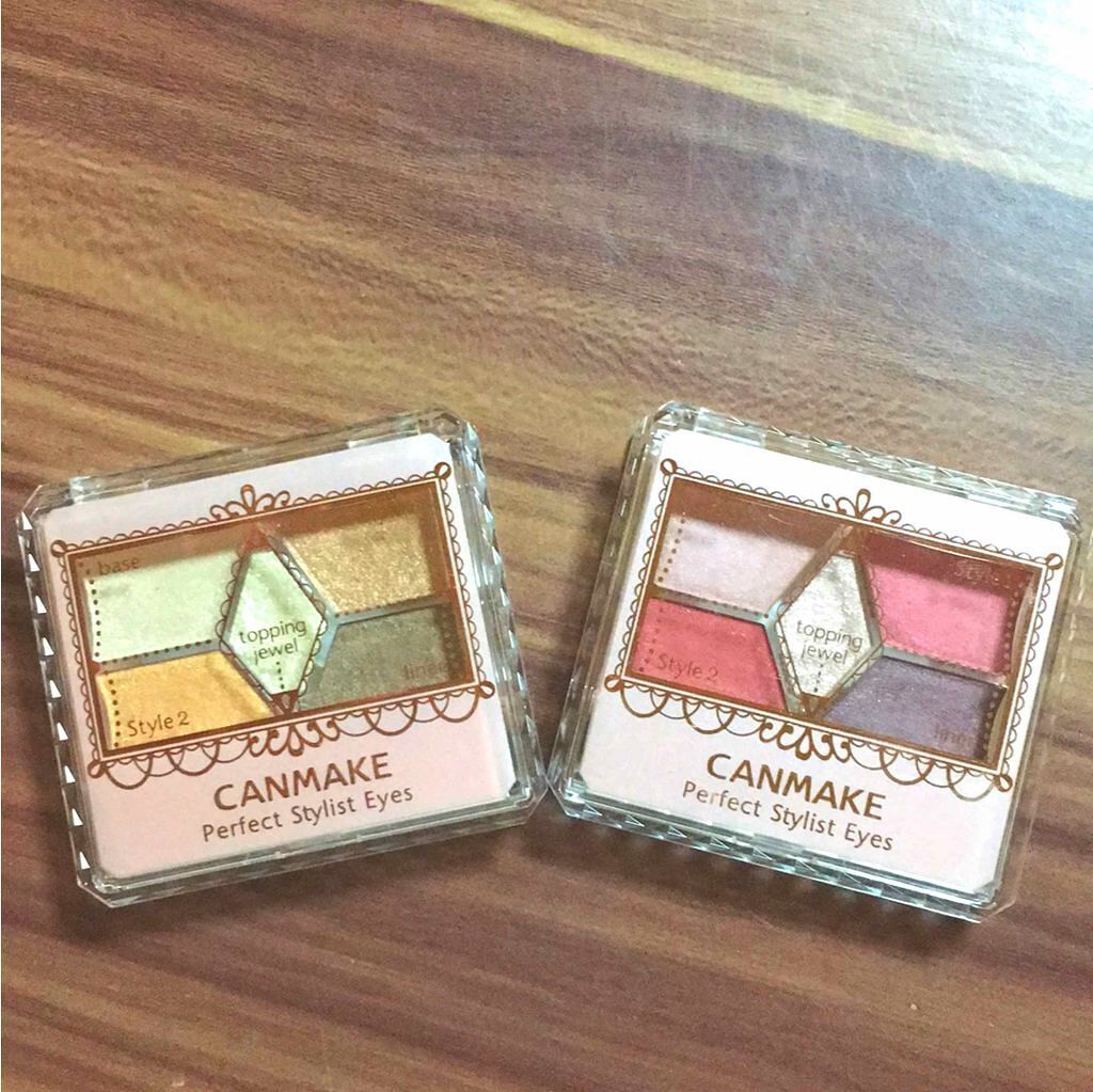 【旧品】パーフェクトスタイリストアイズ/キャンメイク/アイシャドウパレットを使ったクチコミ(1枚目)