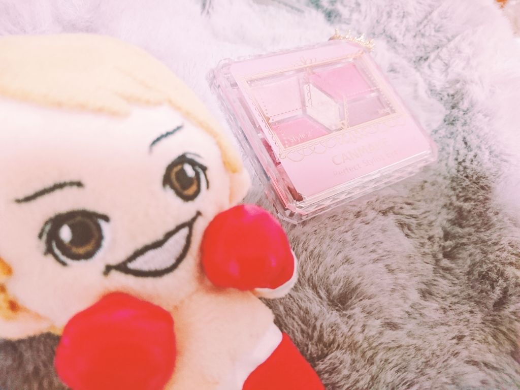 【旧品】パーフェクトスタイリストアイズ/キャンメイク/アイシャドウパレットを使ったクチコミ(4枚目)