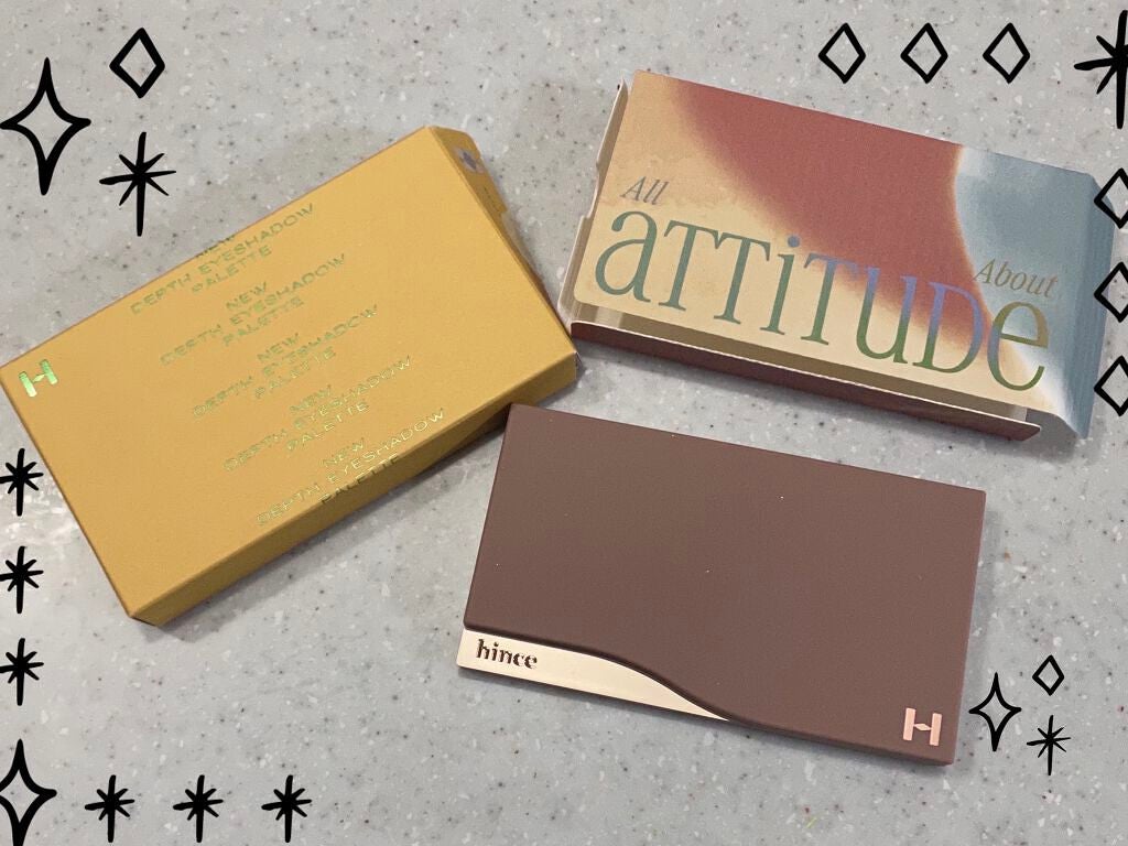 ニューデップスアイシャドウパレット/hince/アイシャドウパレットを使ったクチコミ(5枚目)