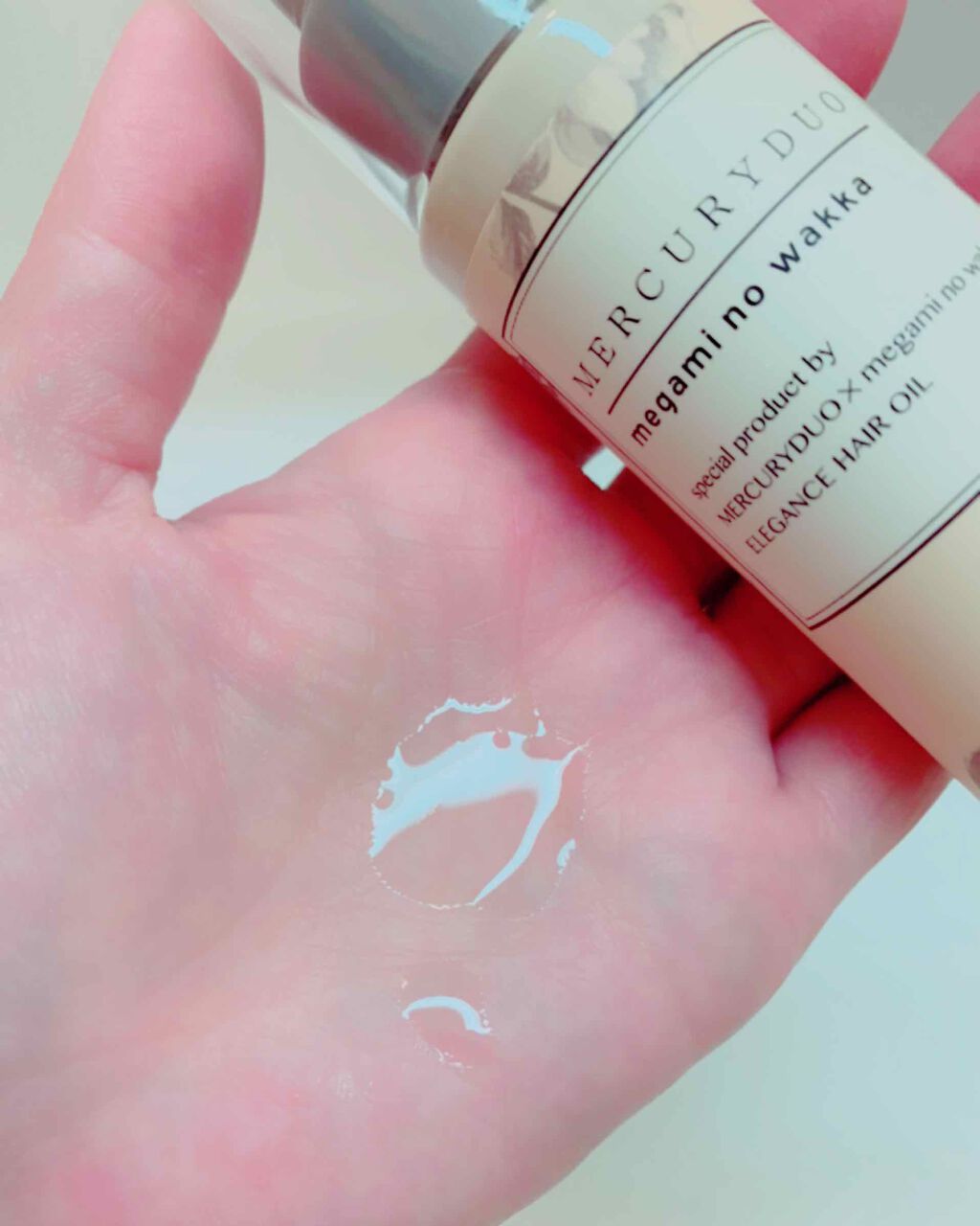 MERCURYDUO by megami no wakka ELEGANCE HAIR OIL/R&/ヘアオイルを使ったクチコミ(2枚目)