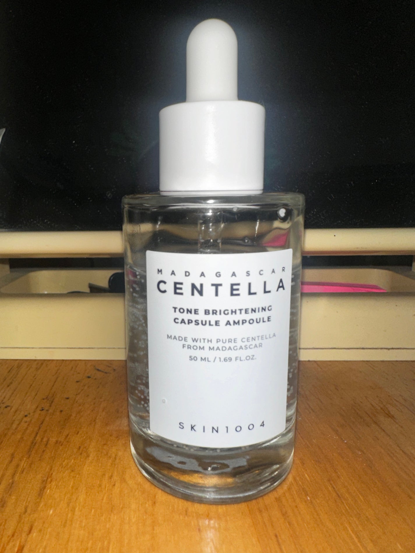 トーンブライトニング カプセルアンプル/SKIN1004/美容液を使ったクチコミ(1枚目)