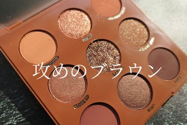 ワイルドチャイルド/ColourPop/アイシャドウパレットを使ったクチコミ（1枚目）