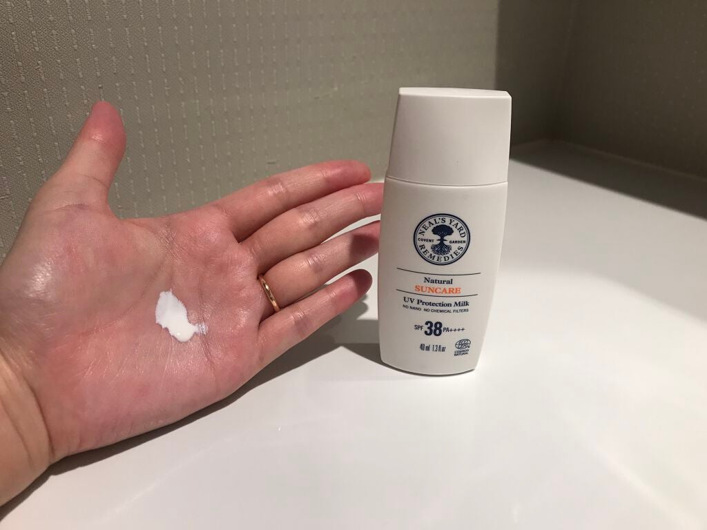 ナチュラル UV プロテクション ミルク/ニールズヤード レメディーズ/日焼け止めミルクを使ったクチコミ(2枚目)