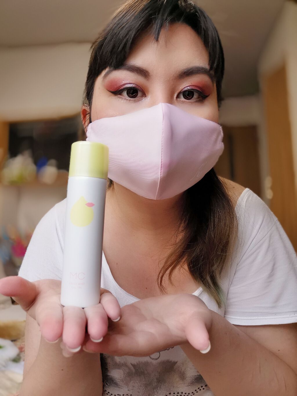 うるおいミスト/MAKE COVER/ミスト状化粧水を使ったクチコミ(2枚目)