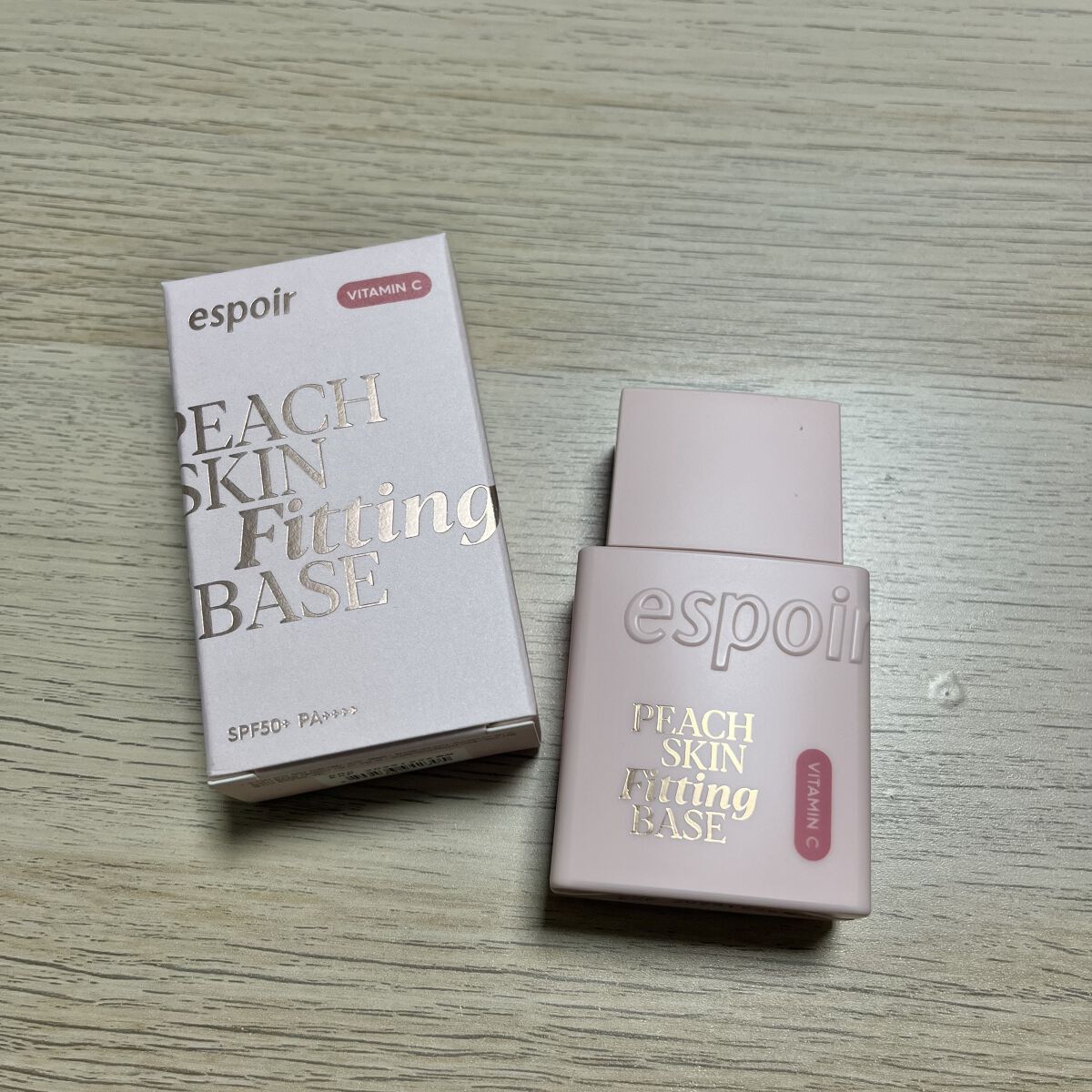 ピーチスキンフィッティングベース オールニュー SPF50 PA++++/espoir/化粧下地を使ったクチコミ（1枚目）