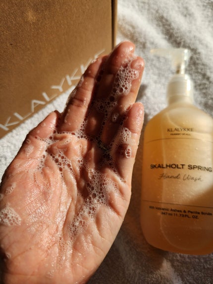 スカールホルトスプリングハンドウォッシュ/KLALYKKE/ハンドソープを使ったクチコミ(4枚目)