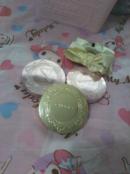 【旧品】マシュマロフィニッシュパウダー/キャンメイク/プレストパウダーを使ったクチコミ(1枚目)