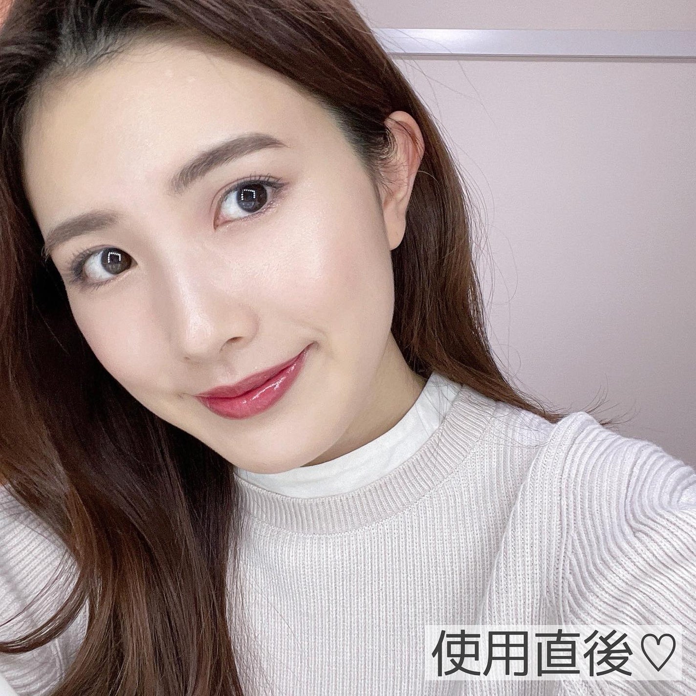 濱田あおい on LIPS 「..バッグに入れておくと安心💐簡単メイクキープアイテム!✔︎ビ..」(2枚目)