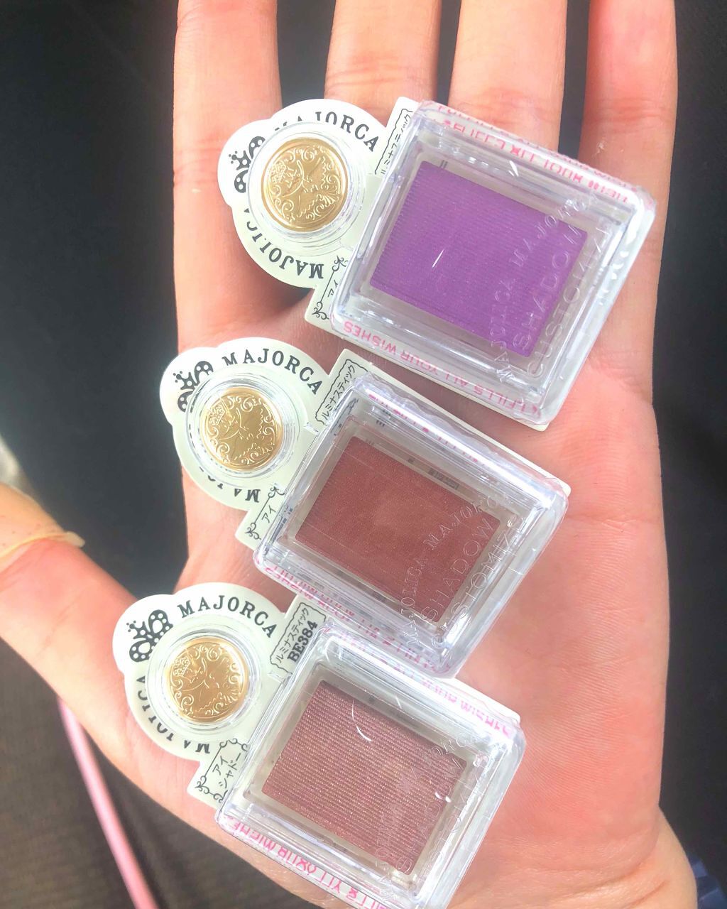 シャドーカスタマイズ/MAJOLICA MAJORCA/単色アイシャドウを使ったクチコミ（1枚目）