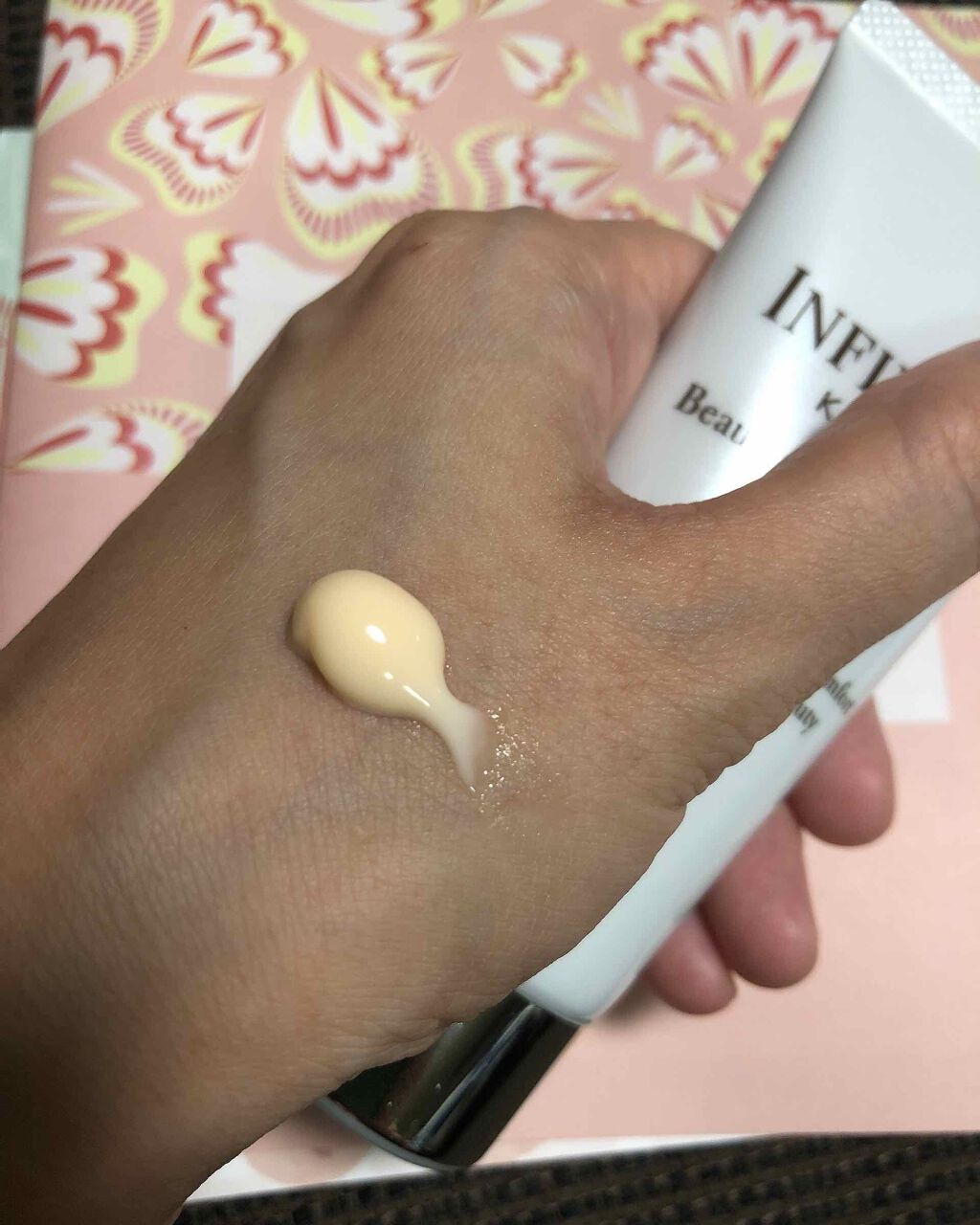 ビューティハンドセラム ホワイト/インフィニティ/ハンドクリームを使ったクチコミ(2枚目)