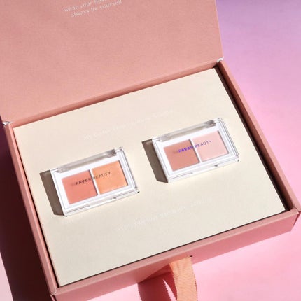 マイカラー デュオシャドウ/FAVES BEAUTY/アイシャドウパレットを使ったクチコミ(5枚目)