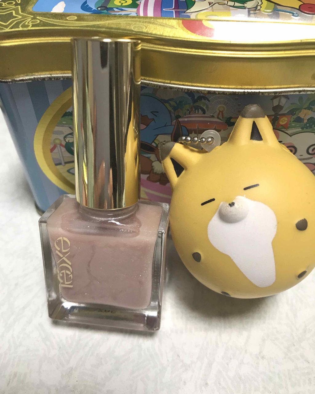 エクセル ネイルポリッシュ N NL08 ピュアクライ(限定色)/excel/マニキュアを使ったクチコミ（1枚目）