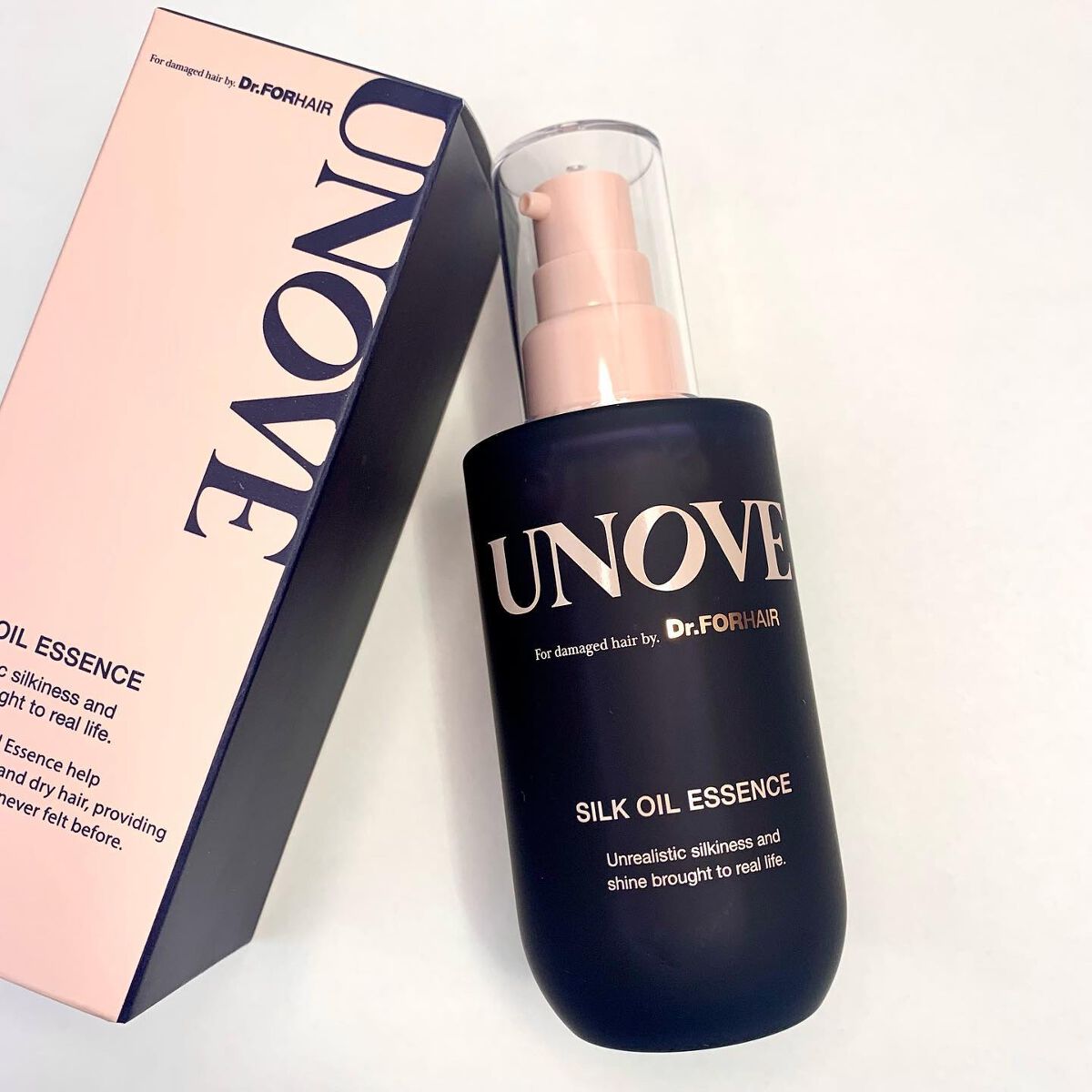 アノブ シルクオイルエッセンス/UNOVE/ヘアオイルを使ったクチコミ（2枚目）