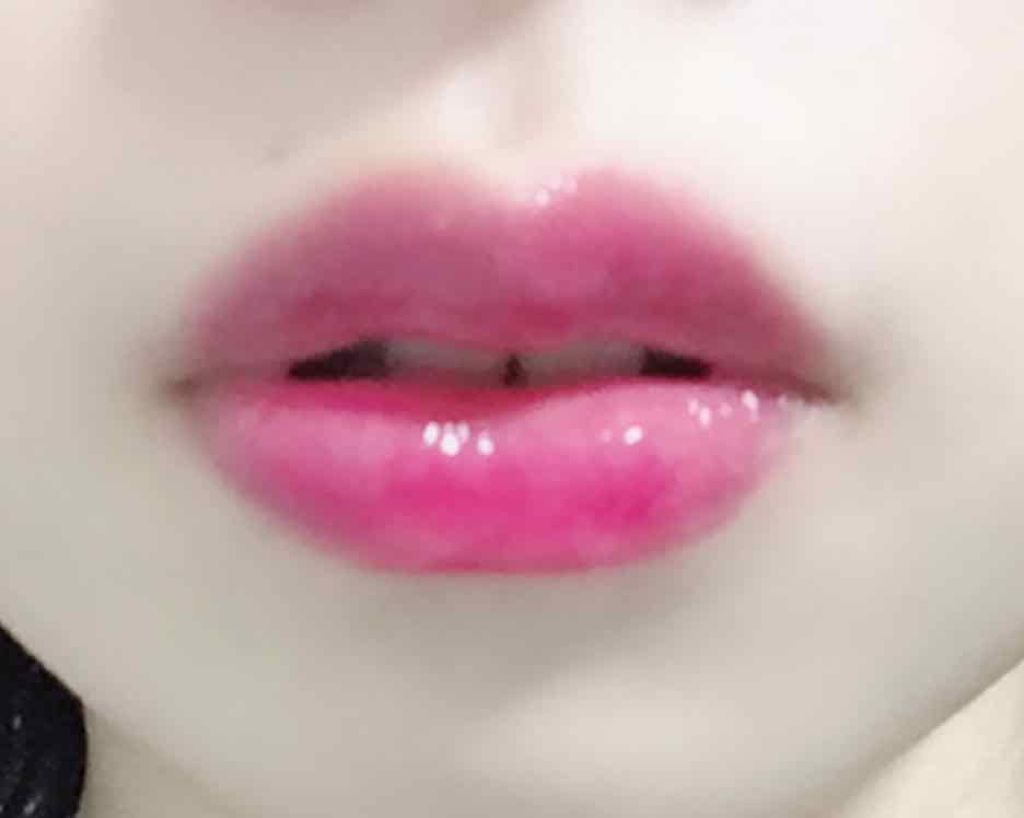 ウォータリー ルージュ/FASIO/口紅を使ったクチコミ（2枚目）