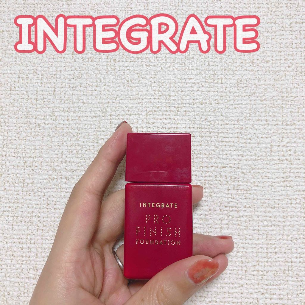 プロフィニッシュリキッド/インテグレート/リキッドファンデーションを使ったクチコミ(1枚目)