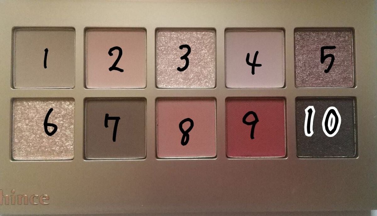 ニューデップスアイシャドウパレット/hince/アイシャドウパレットを使ったクチコミ(2枚目)