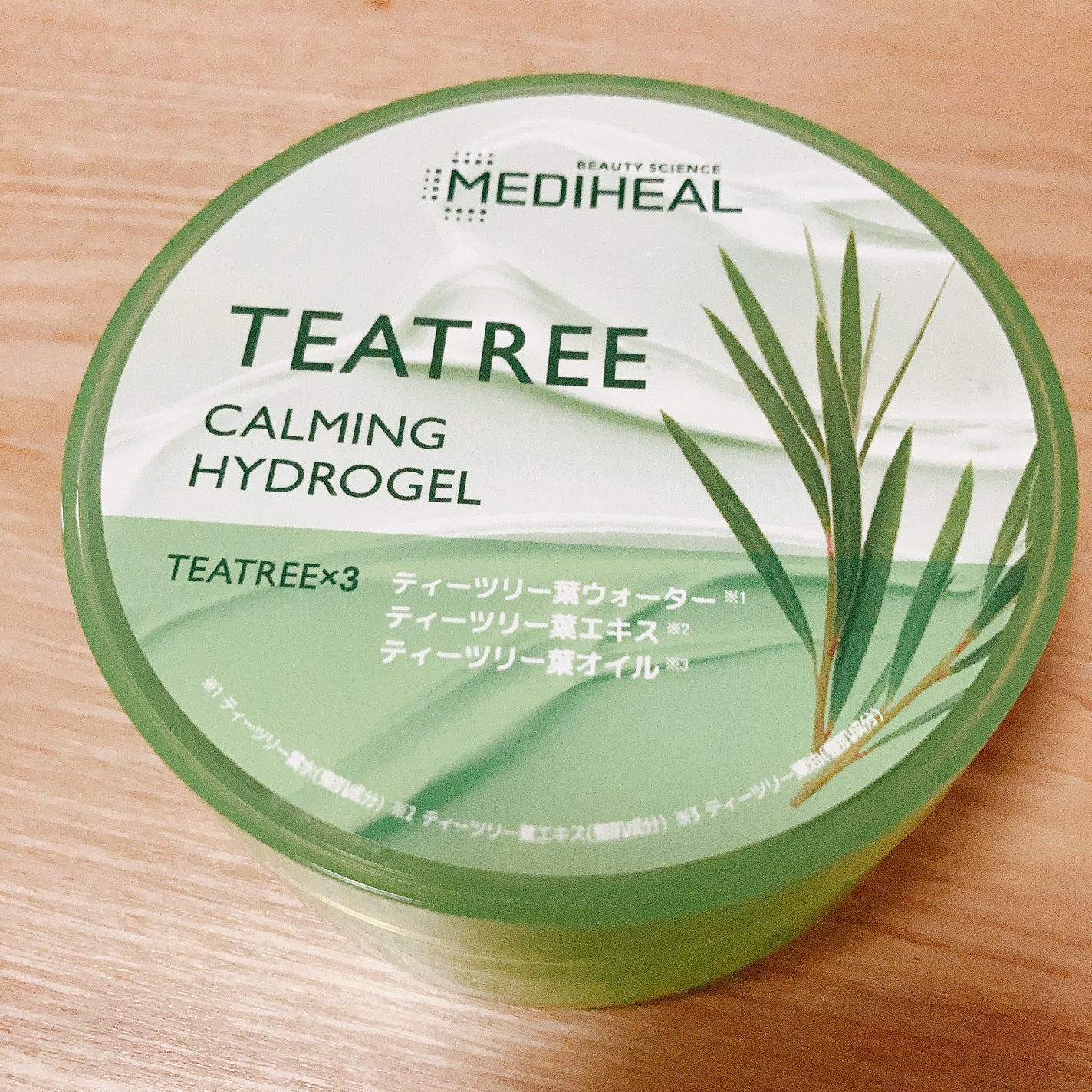 ティーツリーカーミングハイドロジェル/MEDIHEAL/ボディローションを使ったクチコミ(1枚目)