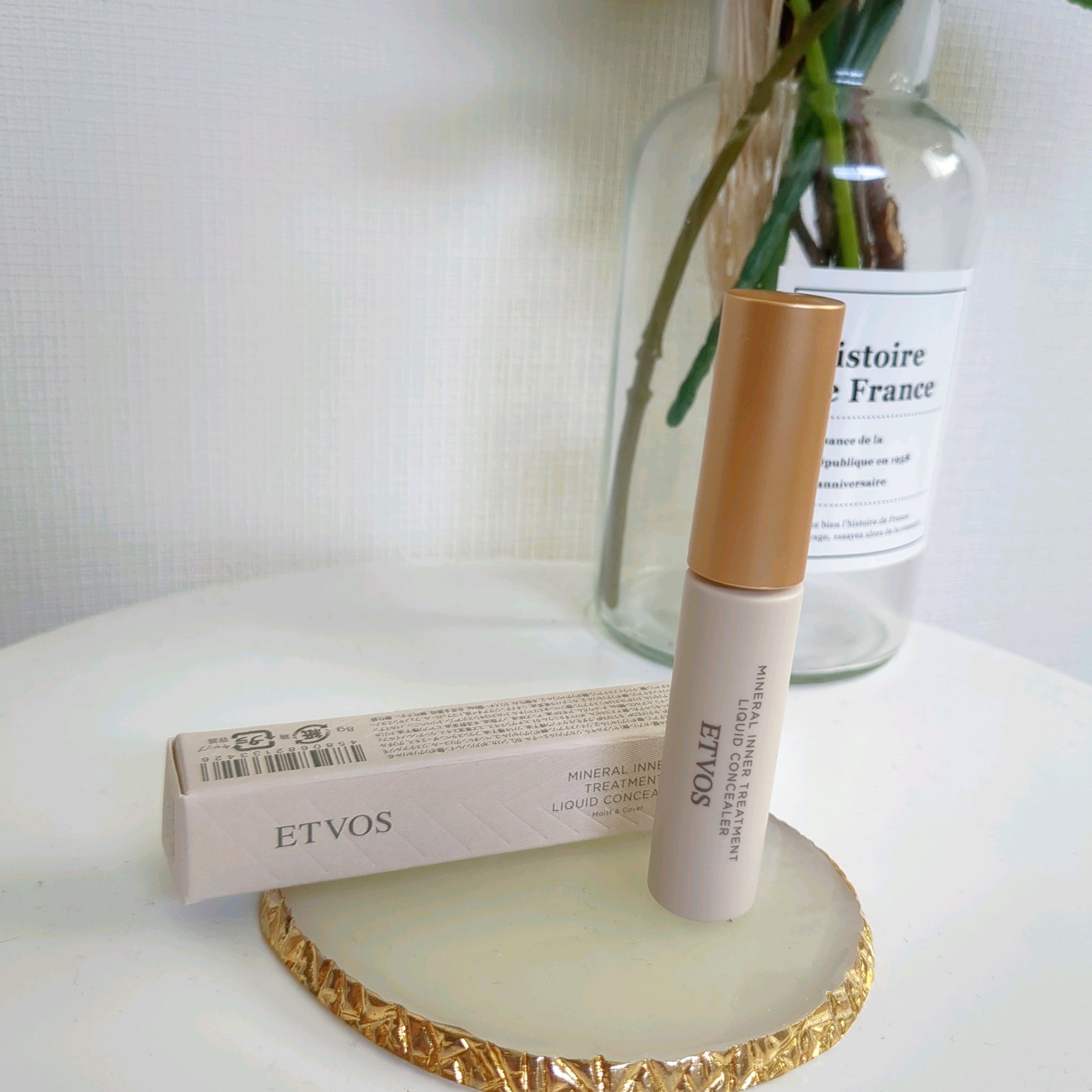 ミネラルインナートリートメントリキッドコンシーラー/エトヴォス/リキッドコンシーラーを使ったクチコミ（1枚目）