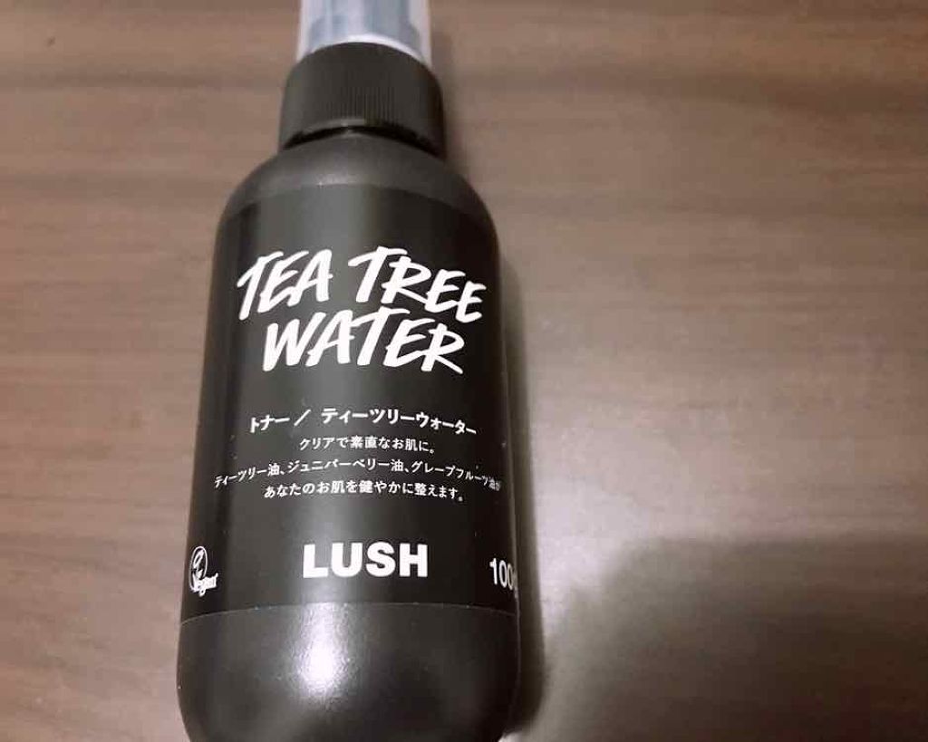 ティーツリーウォーター/ラッシュ/ミスト状化粧水を使ったクチコミ(1枚目)