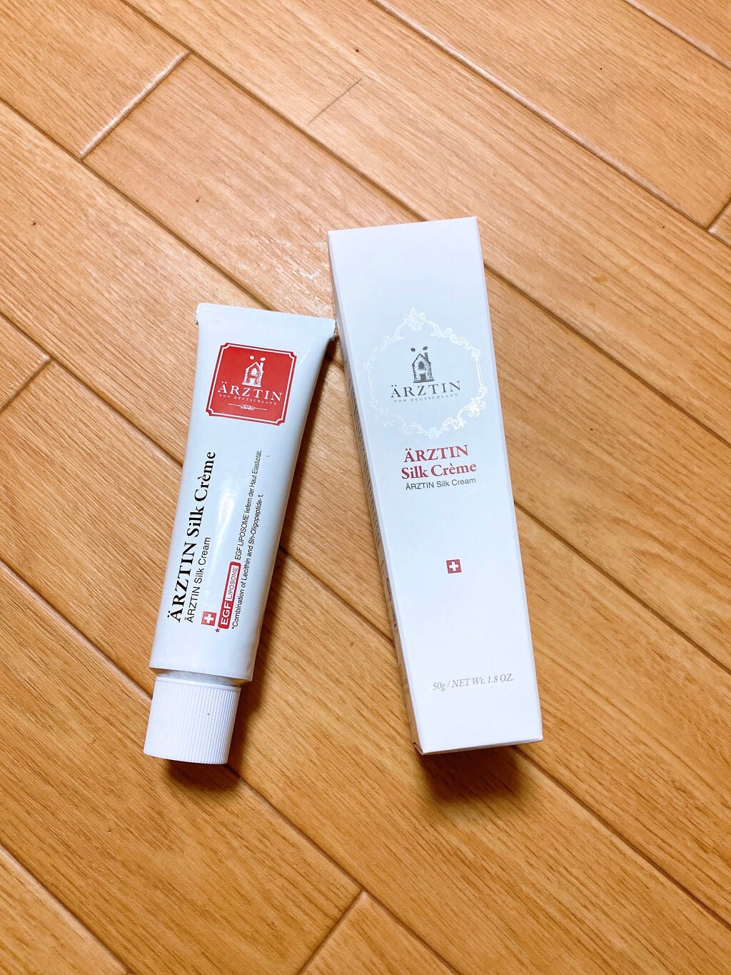 シルククリーム/エルツティン/美容液を使ったクチコミ(1枚目)