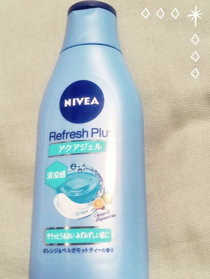 ニベア リフレッシュプラス アクアモイスチャー ボディジェル/ニベア/ボディローションを使ったクチコミ(1枚目)