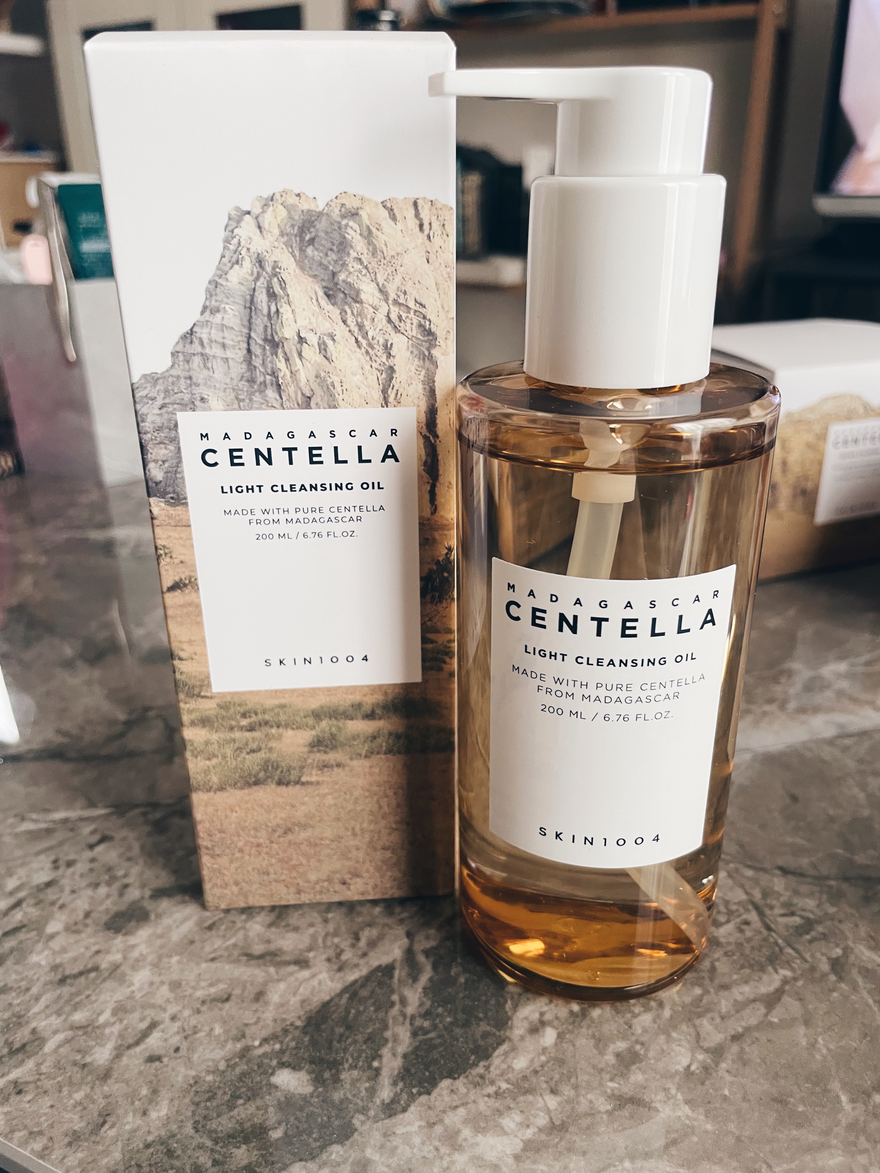 センテラ ライトクレンジングオイル/SKIN1004/オイルクレンジングを使ったクチコミ（1枚目）