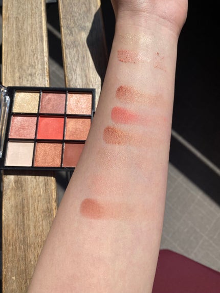 ブルーミングアイカラーパレット (TOKYO GIRLS COLLECTION)/U R GLAM/アイシャドウパレットを使ったクチコミ(4枚目)