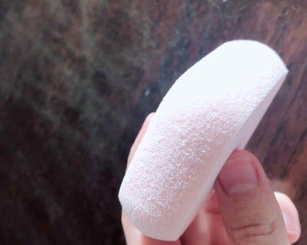 シフォンタッチスポンジN ダイヤ型/ロージーローザ/パフ・スポンジを使ったクチコミ(3枚目)
