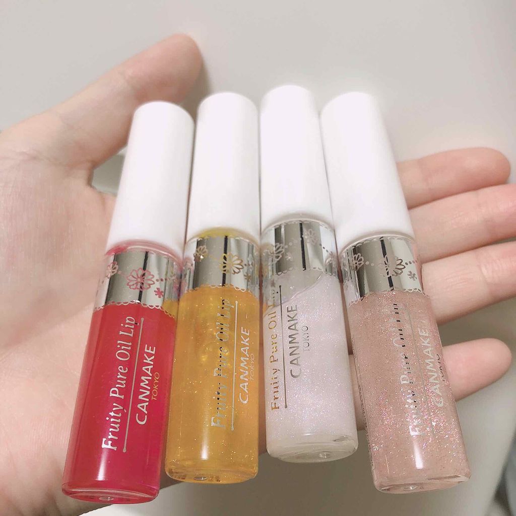 フルーティーピュアオイルリップ/キャンメイク/リップグロスを使ったクチコミ(1枚目)