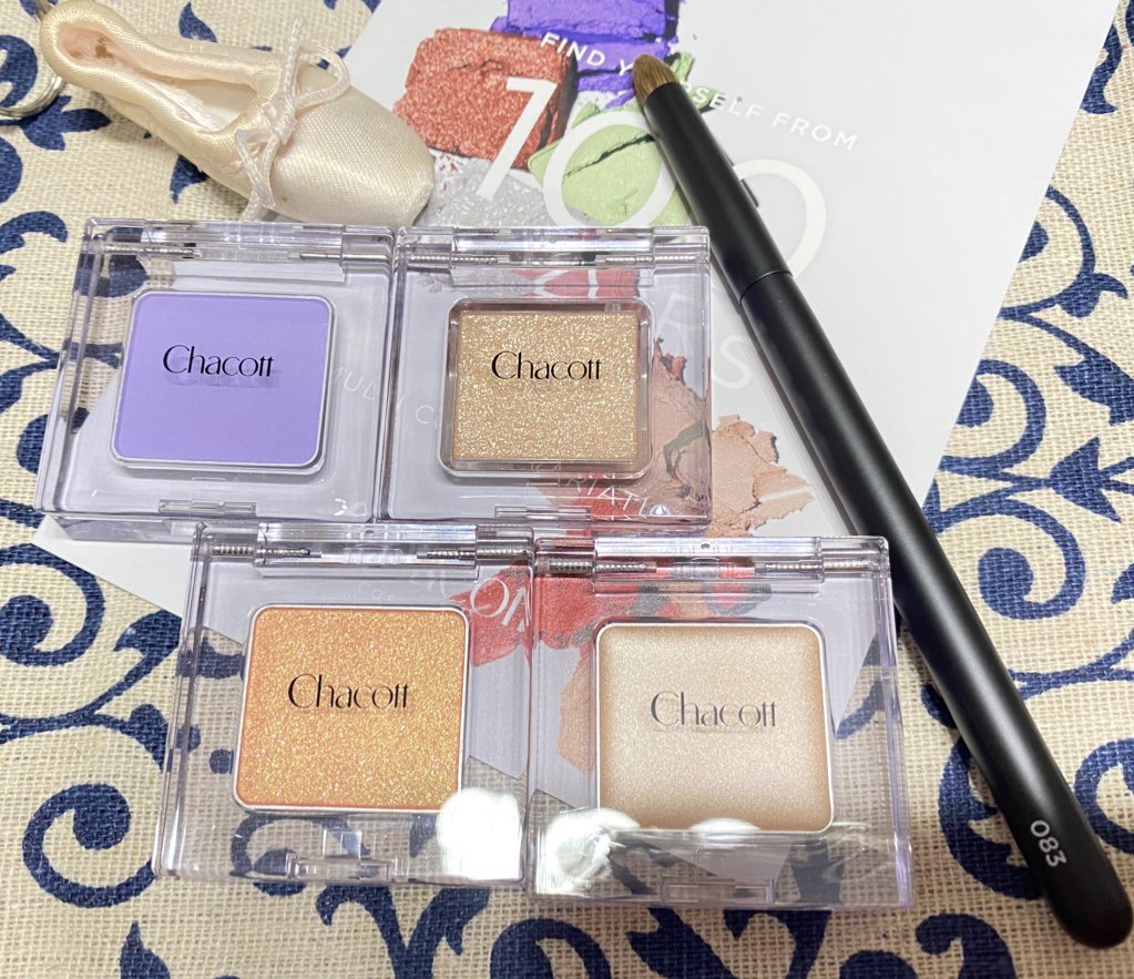 マルチカラーバリエーション トゥインクル/チャコット・コスメティクス/単色アイシャドウを使ったクチコミ（3枚目）
