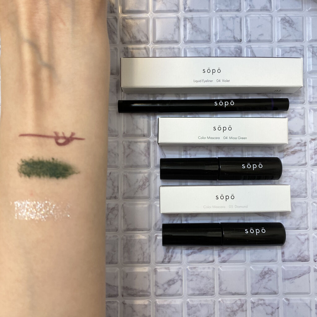 リキッドアイライナー/sopo/リキッドアイライナーを使ったクチコミ（2枚目）