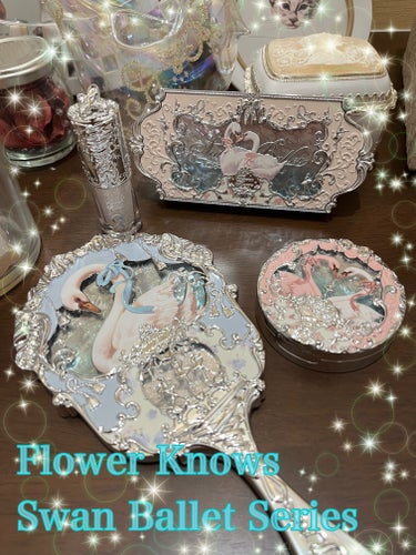 フラワーノーズスワンバレエシリーズ リキッドアイシャドウ/FlowerKnows/リキッドアイシャドウを使ったクチコミ（1枚目）