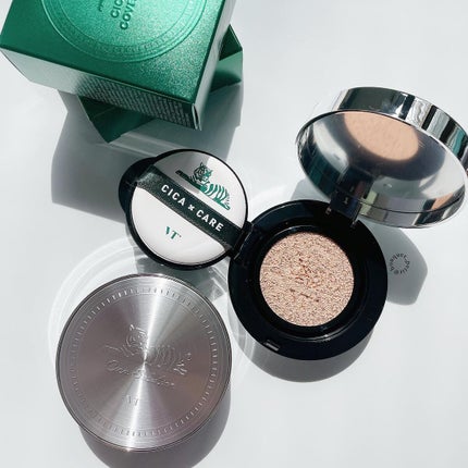 CICA エアリーフィットカバークッション/VT/クッションファンデーションを使ったクチコミ(1枚目)