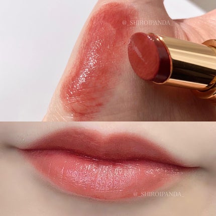 しろいぱんだ on LIPS 「#今日のメイクカーキ×オレンジキラキラ粉雪メイク❄️sopoの..」(5枚目)