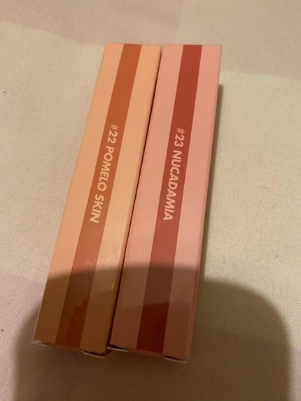 ジューシーラスティングティント/rom&nd/リップティントを使ったクチコミ(2枚目)