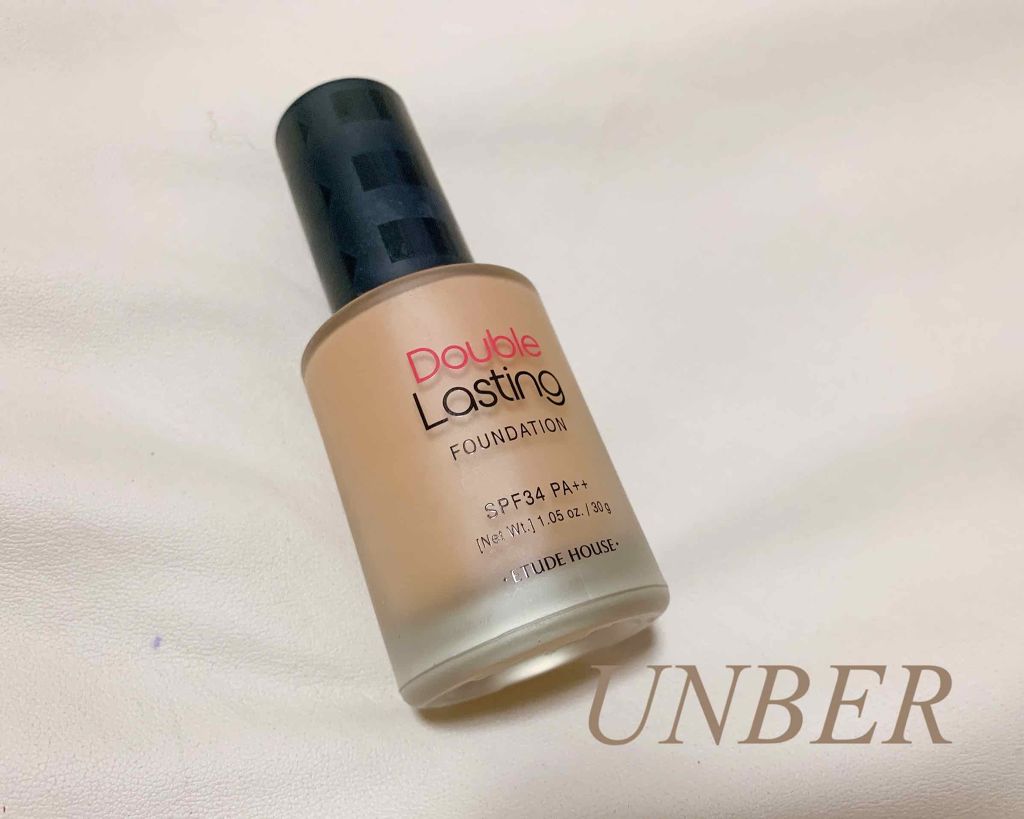 ダブルラスティング ファンデーション/ETUDE/リキッドファンデーションを使ったクチコミ(1枚目)