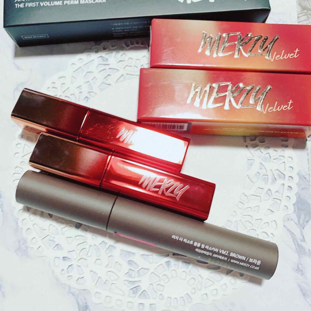 オーロラ デュイ ティント/MERZY/リップティントを使ったクチコミ(1枚目)