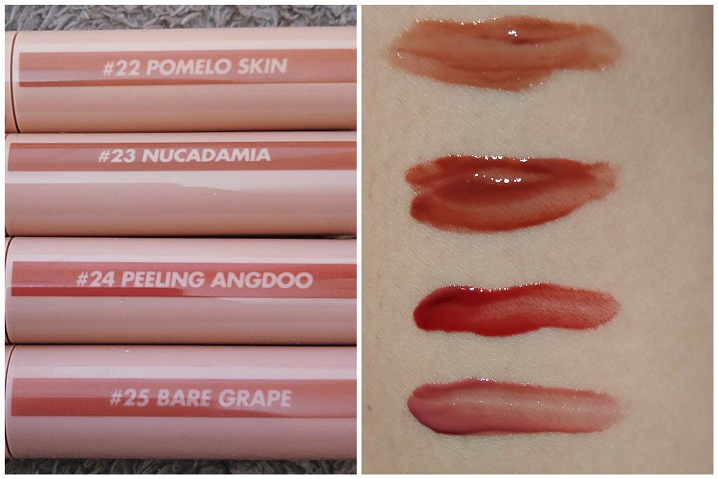 ジューシーラスティングティント/rom&nd/リップティントを使ったクチコミ（2枚目）