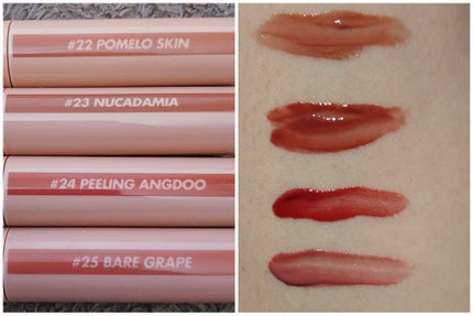 ジューシーラスティングティント/rom&nd/リップティントを使ったクチコミ(2枚目)