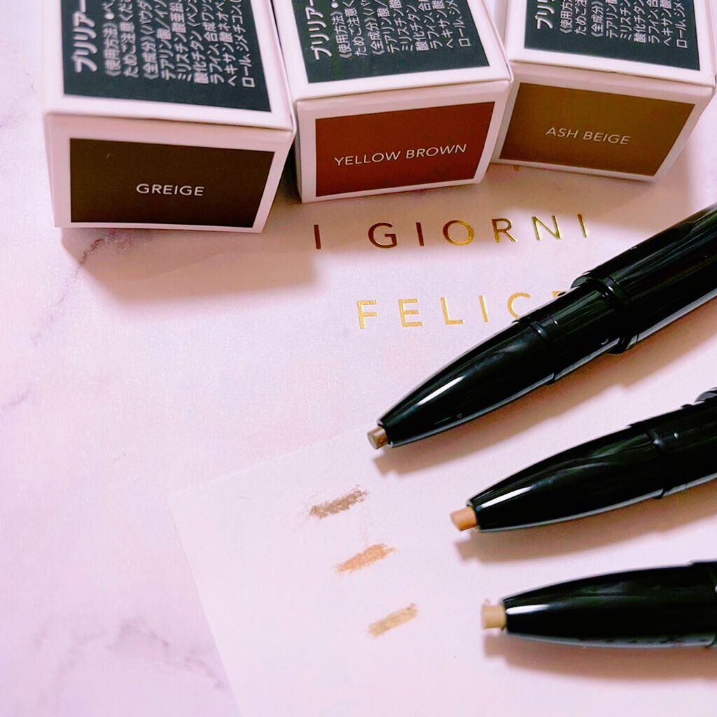 ロングステイ アイブロウパウダー&ペンシル/ブリリアージュ/アイブロウペンシルを使ったクチコミ(1枚目)