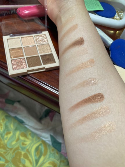 シャドウパレット/dasique/アイシャドウパレットを使ったクチコミ(2枚目)
