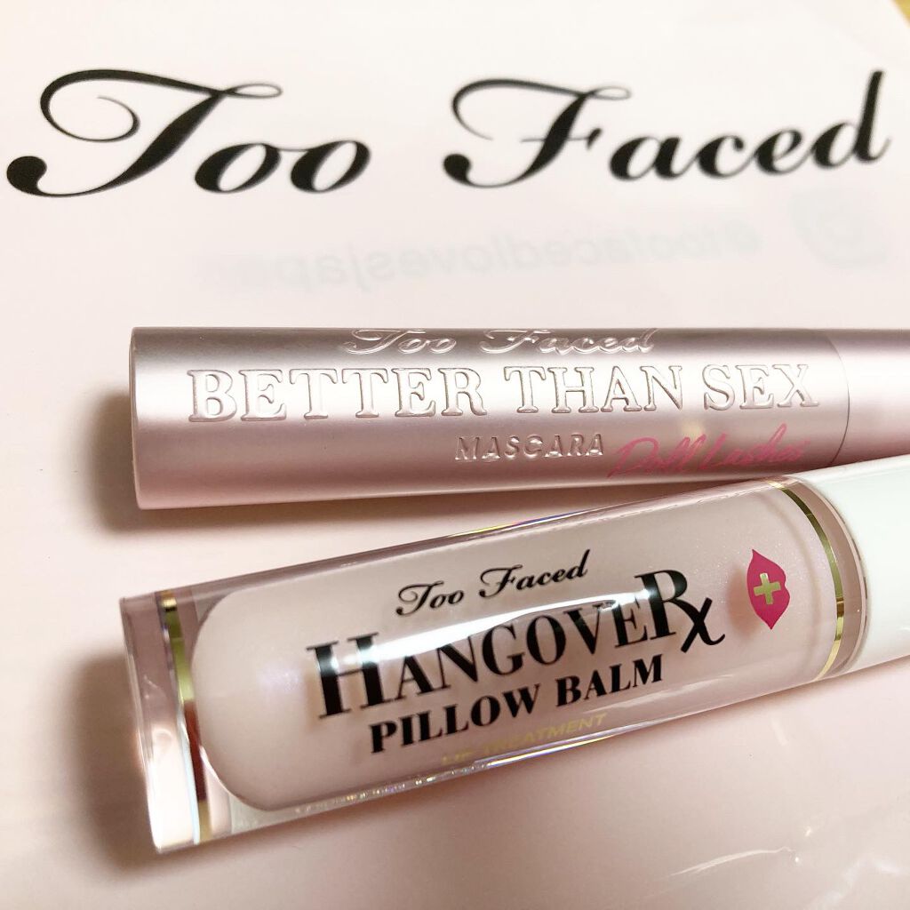 ~トゥー フェイスド ハングオーバー~ ピロー バーム リップ トリートメント/Too Faced/リップ美容液を使ったクチコミ(1枚目)