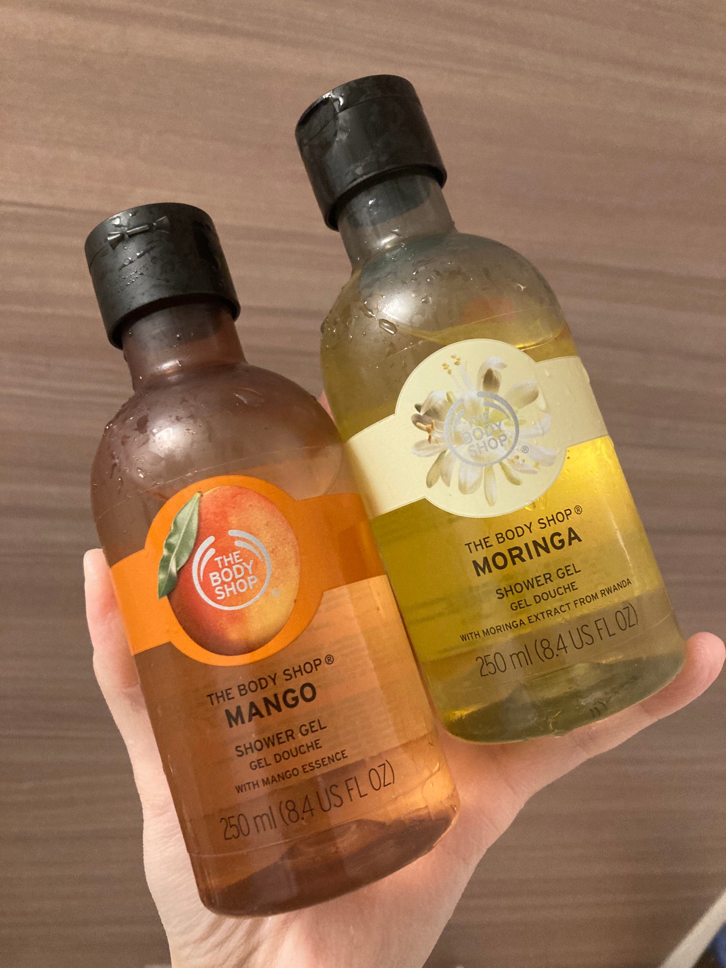 シャワージェル モリンガ /THE BODY SHOP/ボディソープを使ったクチコミ(7枚目)